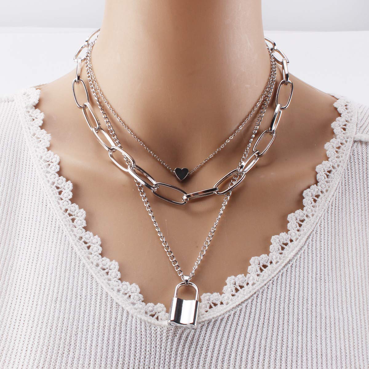 Sukkhi sightly Silver AD Rhodium Plated Choker Necklace Set for Women -  Sukkhi.com